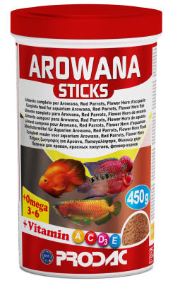 PRODAC-AROWANA STICKS 1200ML450GR - 1