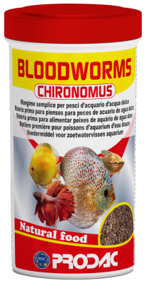 PRODAC-BLOODWORMS CHIRONOMUS 250ML25GR - 1