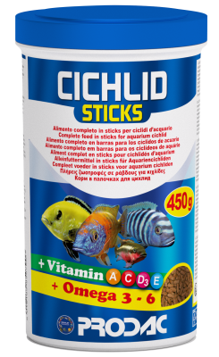 PRODAC-CICHLID STICKS 1200ML450GR - 1