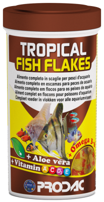 PRODAC-TROPICAL FISH FLAKES 250ML50GR - 1