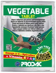 PRODAC-VEGETABLE TABLET 12GR - Prodac