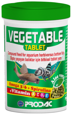 PRODAC-VEGETABLE TABLET 50ML30GR - 1