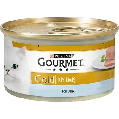 Purina Gourmet Kıyılmış Ton Balıklı Kedi Maması 85 Gr - 1