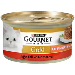 Purina Gourmet Sığır Etli Domatesli Yaş Kedi Maması 85 Gr - Purina