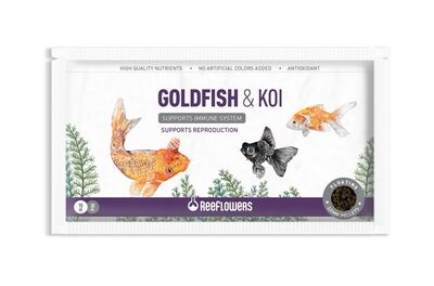 Reeflowers ​Goldfish Koi Granül Balık Yemi 15 Gram Zarf - 1