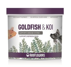 Reeflowers ​Goldfish Koi Granül Balık Yemi 250 ML - ReeFlowers