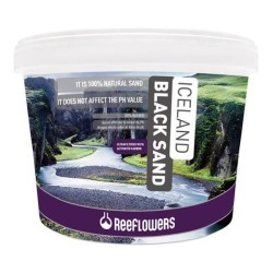 Reeflowers Iceland Black Sand 1-2 mm 25 Kg - ReeFlowers