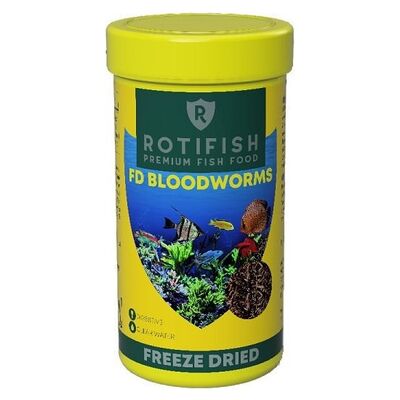 Rotifish FD BloodWorms Kurutulmuş Kan Kurdu 100 ML - 1