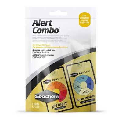 Seachem Alert Combo pH+Ammonia Göstergesi - 1