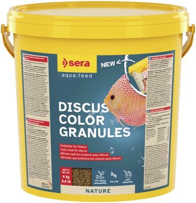 Sera Discus Color Granules 10 LT Kova - 1