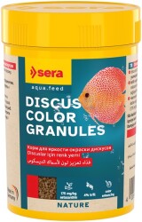 Sera Discus Color Granules Nature Yem 250 ML - Sera