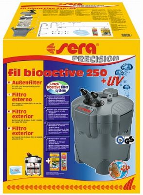 Sera Fil Bioactive 250+UV Dış Filtre 750Lt/Sa - 1