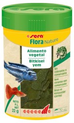 Sera Flora Nature Bitkisel Pul Balık Yemi 100 ML - Sera