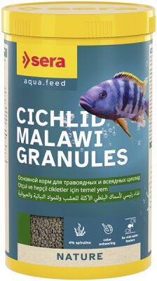 Sera Cichlid Malawi Granules Nature 250 ML - 1