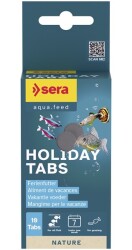 Sera Holiday Nature Tablet Balık Tatil Yemi 10 Tablet - Sera
