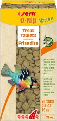 Sera O-Nip Nature Tablet Balık Yemi / 24 Tablet - 1