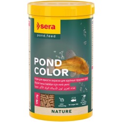 Sera Pond Color Sticks Nature Japon Balık Yemi 1000 ML - Sera