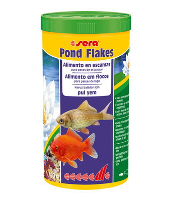 Sera Pond Flakes Japon Balığı Yemi 1000 ML - 1