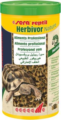 Sera Reptil Herbivor Nature Otçul Sürüngen Yemi 250 ML - 1