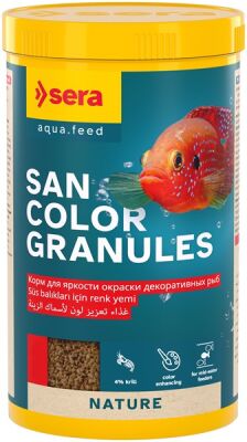 Sera San Color Granules Nature Balık Yemi 100 ML - 1