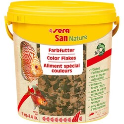 Sera San Nature Renklendiricili Pul Yem 10 Lt / 2000 Gr. - Sera