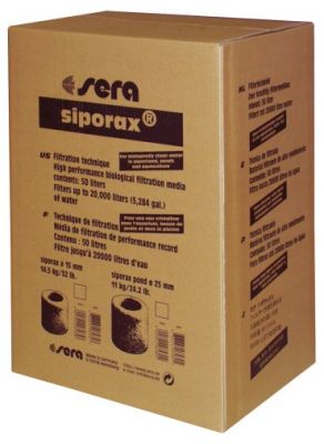 Sera Siporax İç-Dış Filtre Malzemesi 50 Lt/14,5 kg - 1