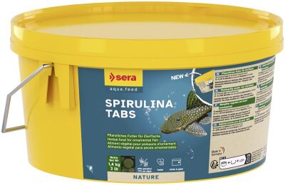 Sera Spirulina Nature Tablet Yem 50 Adet Açık - 1
