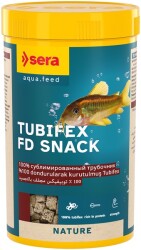 Sera Tubifex FD Snack Kurutulmuş Kurt 250 ML - Sera