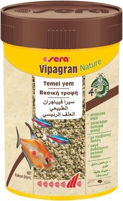 Sera Vipagran Nature 100 ML Granül Balık Yemi - 1