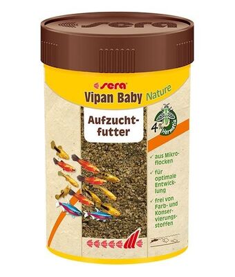 Sera Vipan Baby Nature Yavru Balık Yemi 100ML - 1