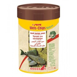 Sera Wels Chips Nature Vatoz Yemi 250 ml - Sera