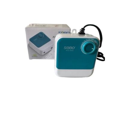 Sobo AQ-005 Çift Çıkışlı Akvaryum Hava Motoru 2x4LT - 1