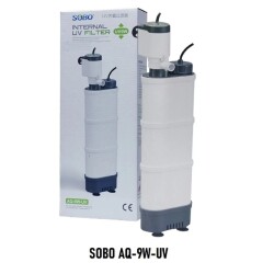Sobo AQ-9W-UV Uv Lambalı Akvaryum İç Filtre 600 Lt/S - Sobo