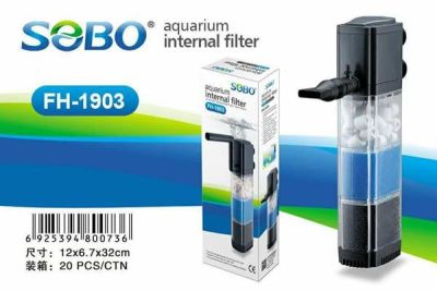 Sobo FH-1903 Akvaryum İç Filtre 1500 L/Hr - 1