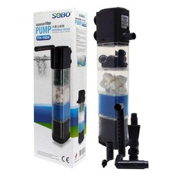 Sobo FH-1904 4 Hazneli Akvaryum İç Filtre 1500L/H - Sobo