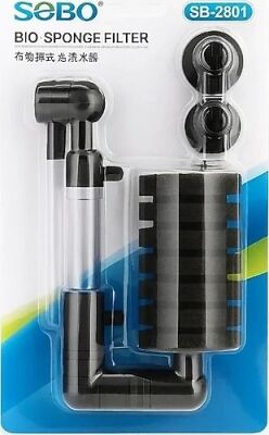 Sobo SB-2801 Tekli Kısa Boy Akvaryum Pipo Filitre - 1