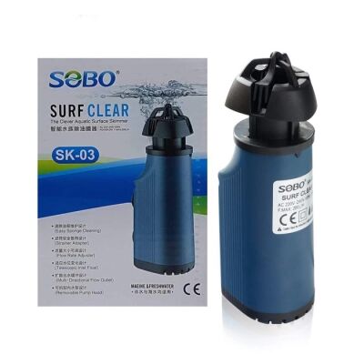 Sobo SK-03 Surf Clear Akvaryum Yüzey Temizleyici Filtre - 1