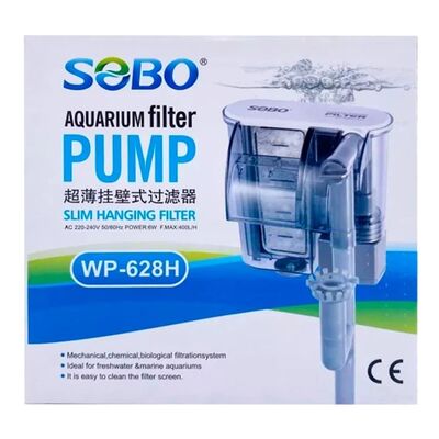 Sobo WP-628H Akvayum Slim Şelale Filtre 6W 400lt/s - 1