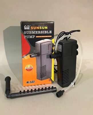 Sunsun HJ-532 Akvaryum İç Filtre 350 L/S - 1