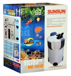 Sunsun HW-303B Akvaryum Dış Filtre UV li 1400 Lt/S - Sun Sun