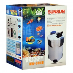 Sunsun HW-304B Uv Filtreli Dış Filtre 2000LT/S - Sun Sun