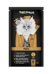 Tail&Paws - Tail Paws Pablo Yürekli Pouch Kedi Maması 80 Gr.
