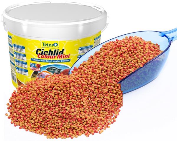 Tetra Cichlid Colour Mini Granules 100 Gram Granül Yemler, Japon ve Koi  Yemleri, Flowerhorn Yemleri, Chicled Yemleri, Canlı Doğuran Yemleri,  Amerikan