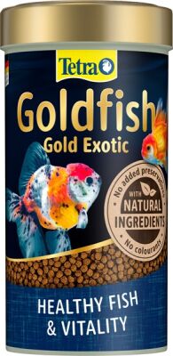 Tetra Goldfish Gold Exotic Japon Balık Yemi 250 ML - 1