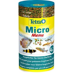 Tetra - Tetra Micro Menü 4 in 1 Balık Yemi 100 ML