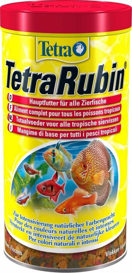 TETRA RUBİN FLAKES 50GR BALIK YEMİ (AÇIK) - Açık Yemler