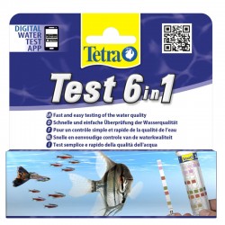 Tetra Test 6 in 1 Tatlı Su Stip Stick 25 Adet - Tetra