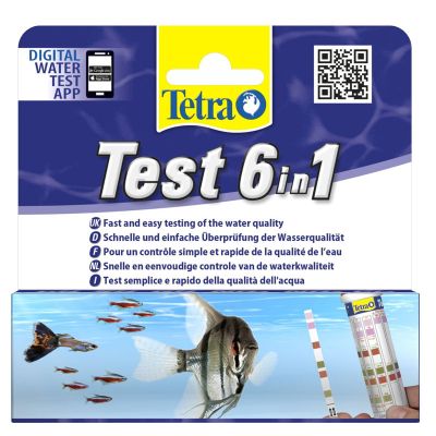 Tetra Test 6 in 1 Tatlı Su Stip Stick 25 Adet - 1