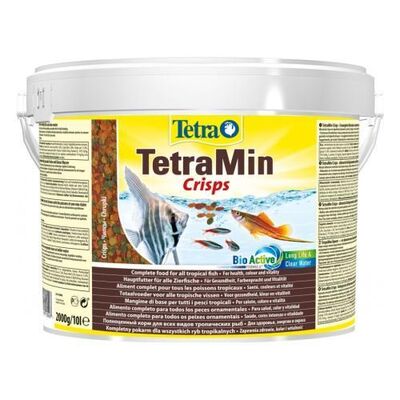 Tetra Tetramin Pro Crisps Balık Yemi 10 LT Kova 2000 Gr. - 1