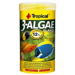 Tropical 3-Algae Flakes Pul Yem 100 Gr. - Tropical